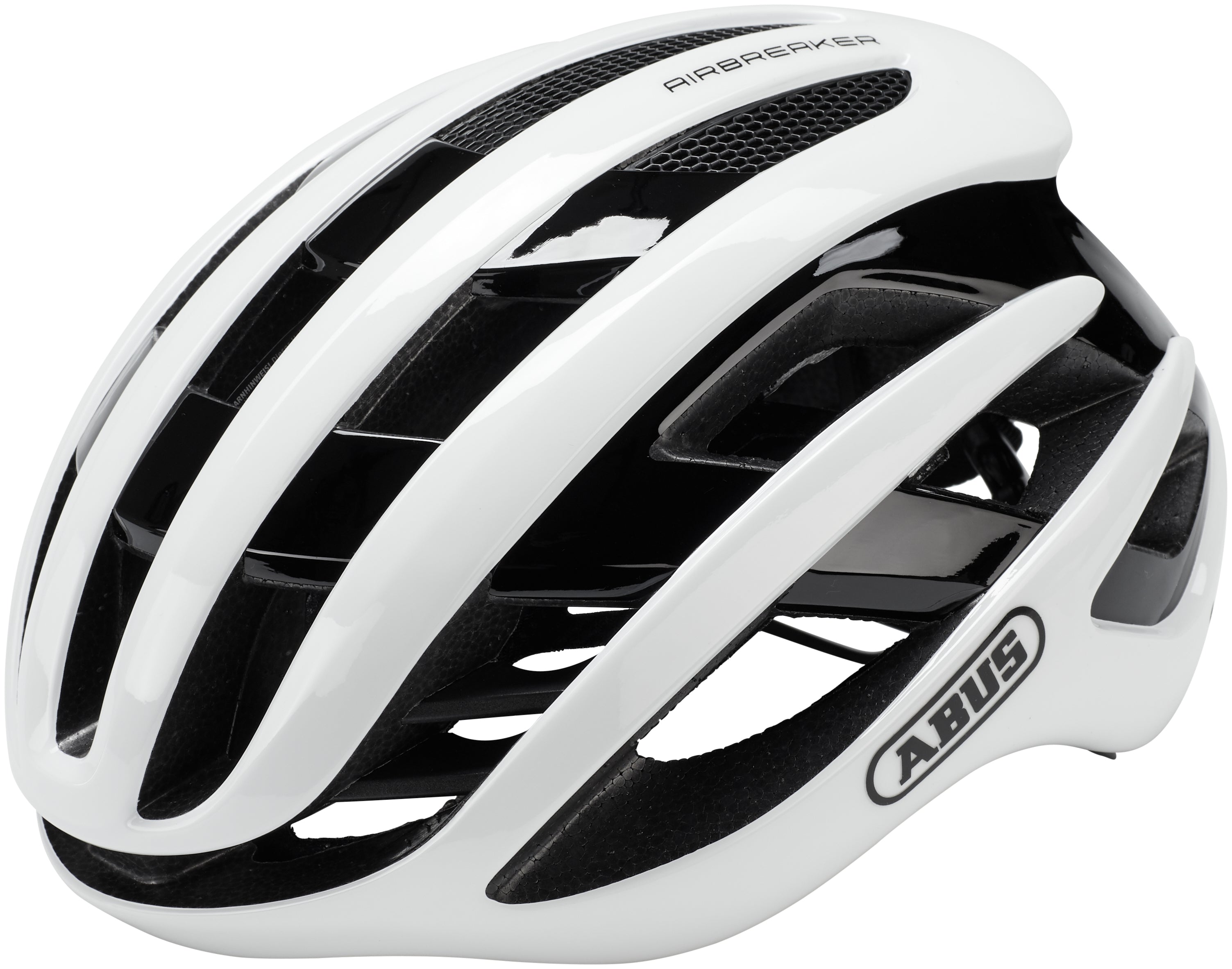 ABUS Airbreaker-helm Road polarwit