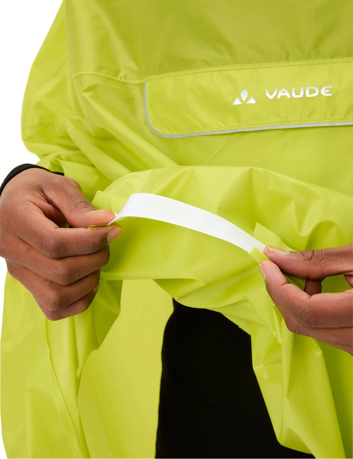 VAUDE Valdipino Poncho neon yellow uni