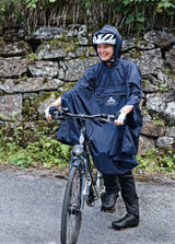 VAUDE Valdipino poncho zwart