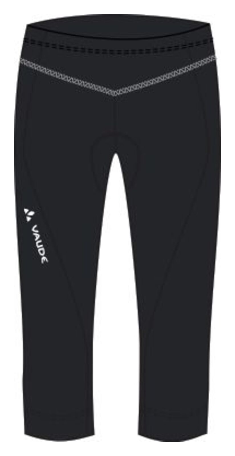 VAUDE Active 3/4 broek dames zwart