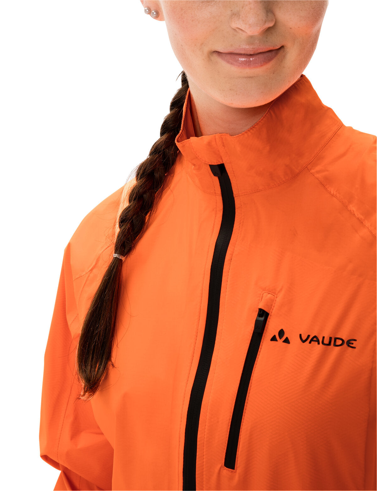 VAUDE Drop III jas dames oranje