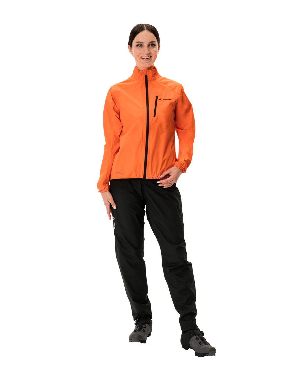 VAUDE Drop III jas dames oranje