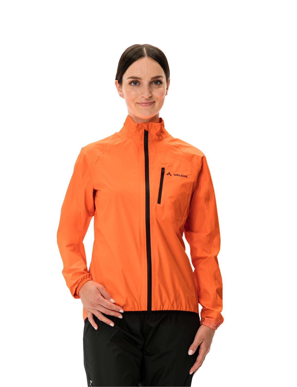 VAUDE Drop III jas dames oranje