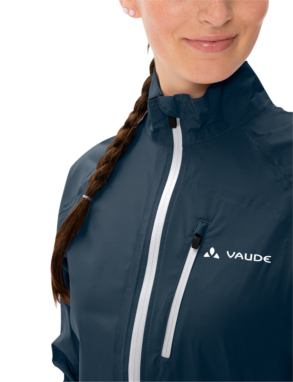 VAUDE Drop III jas dames blauw