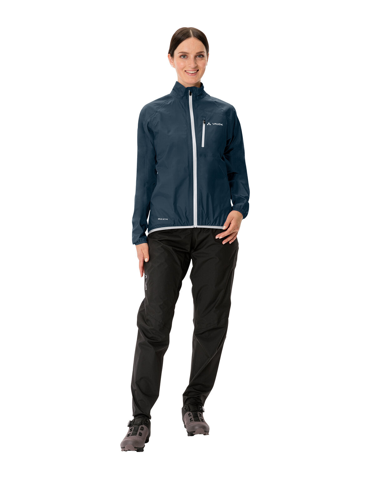 VAUDE Drop III jas dames blauw