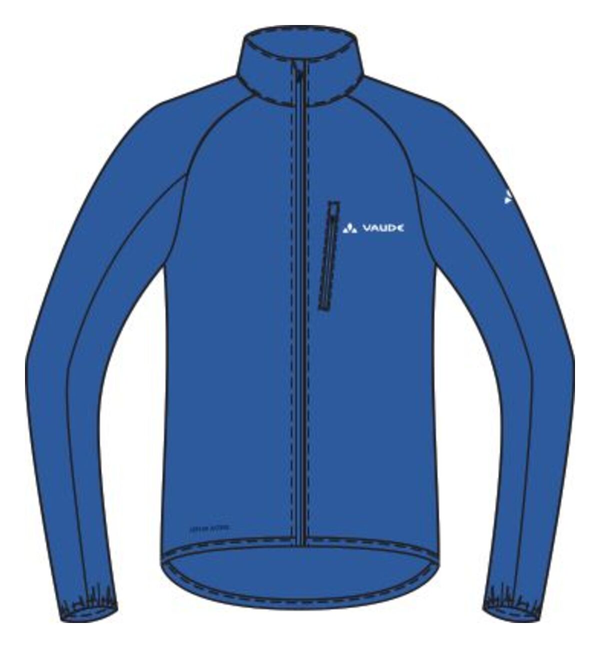 VAUDE Drop Jacket III Heren signaalblauw