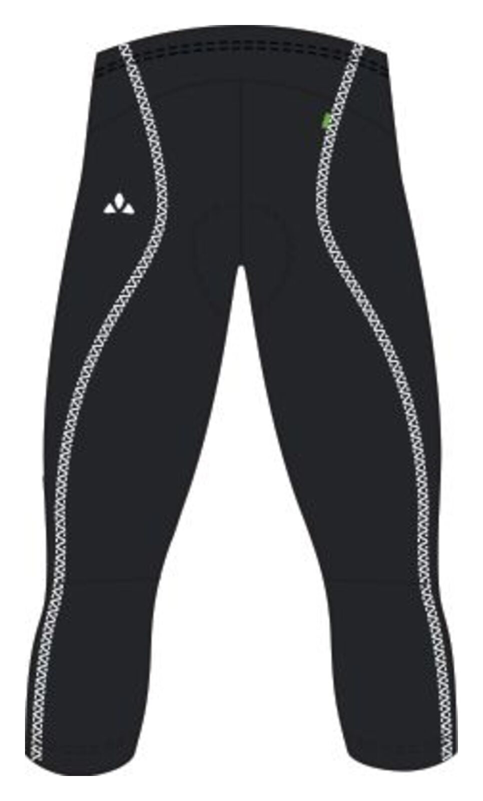 VAUDE Active 3/4 broek heren zwart