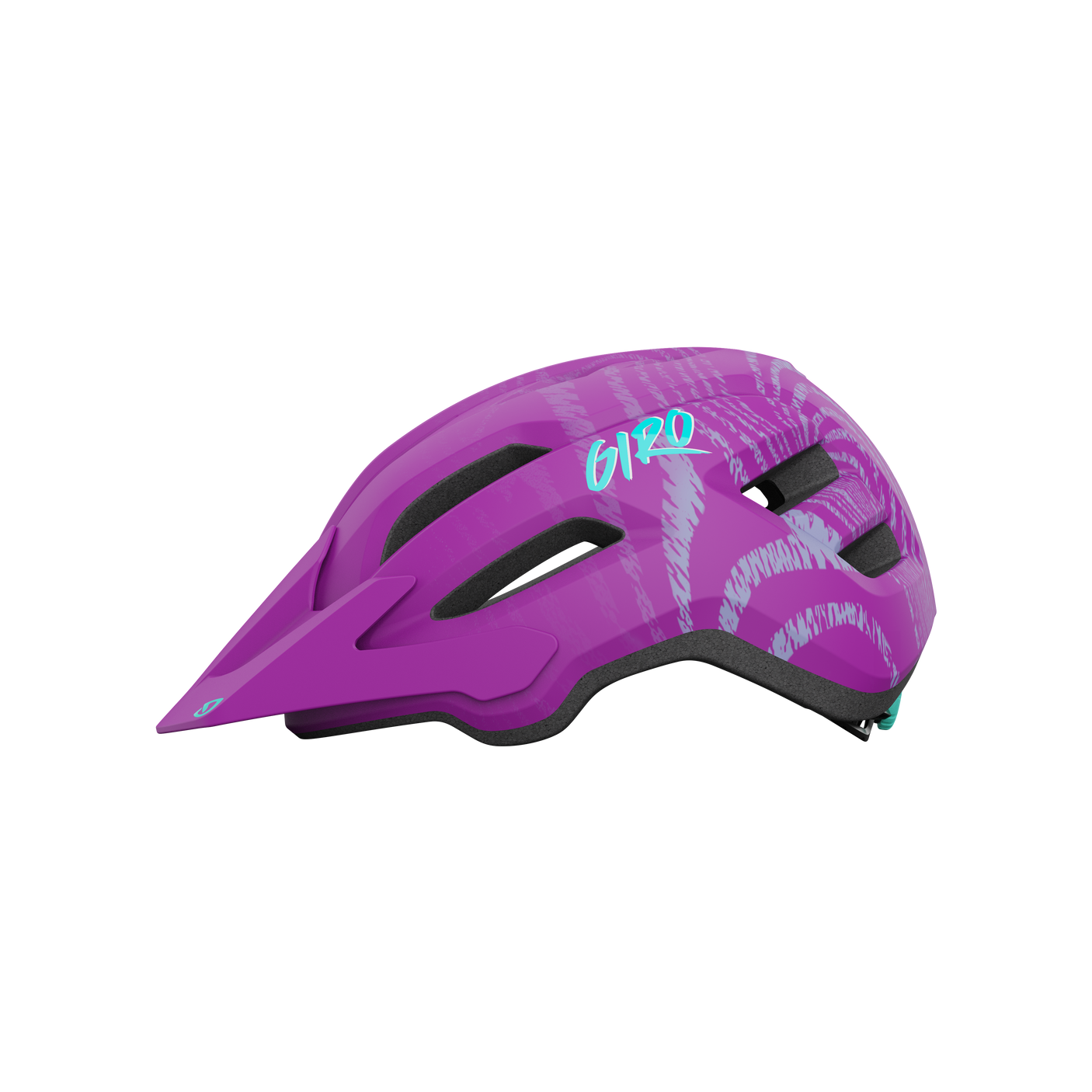 Giro Fixture II Y Helm matte purple ripple