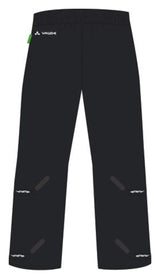 VAUDE M's Fluid Full-Zip Pants II heren zwart