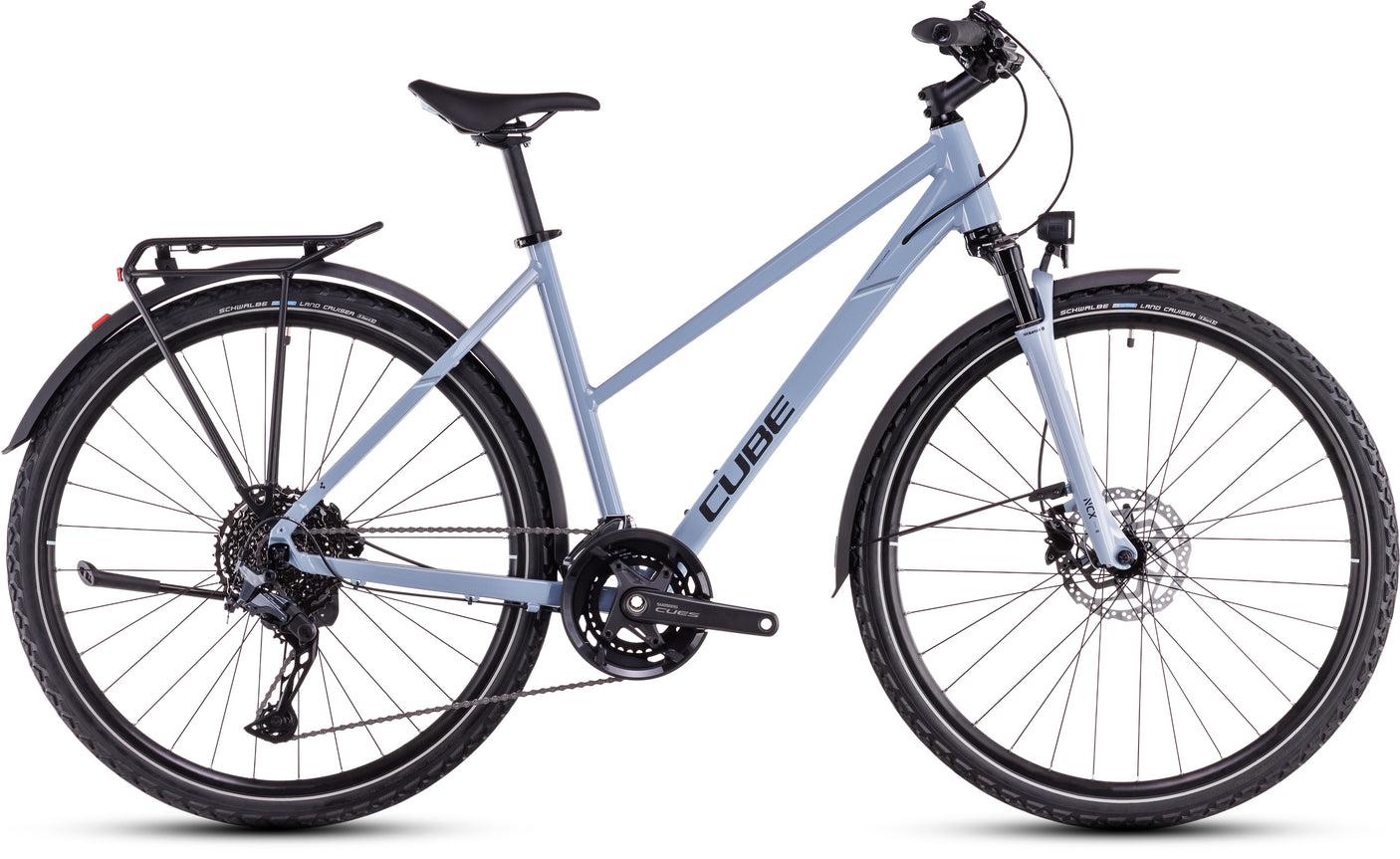 Cube Nature EXC Allroad Trapeze pigeonblue´n´black (2025)