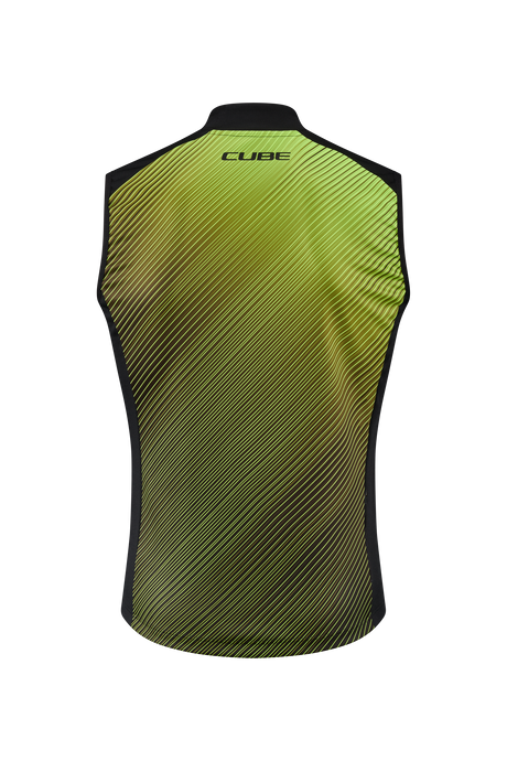 CUBE BLACKLINE softshell vest Safety zwart en neon geel