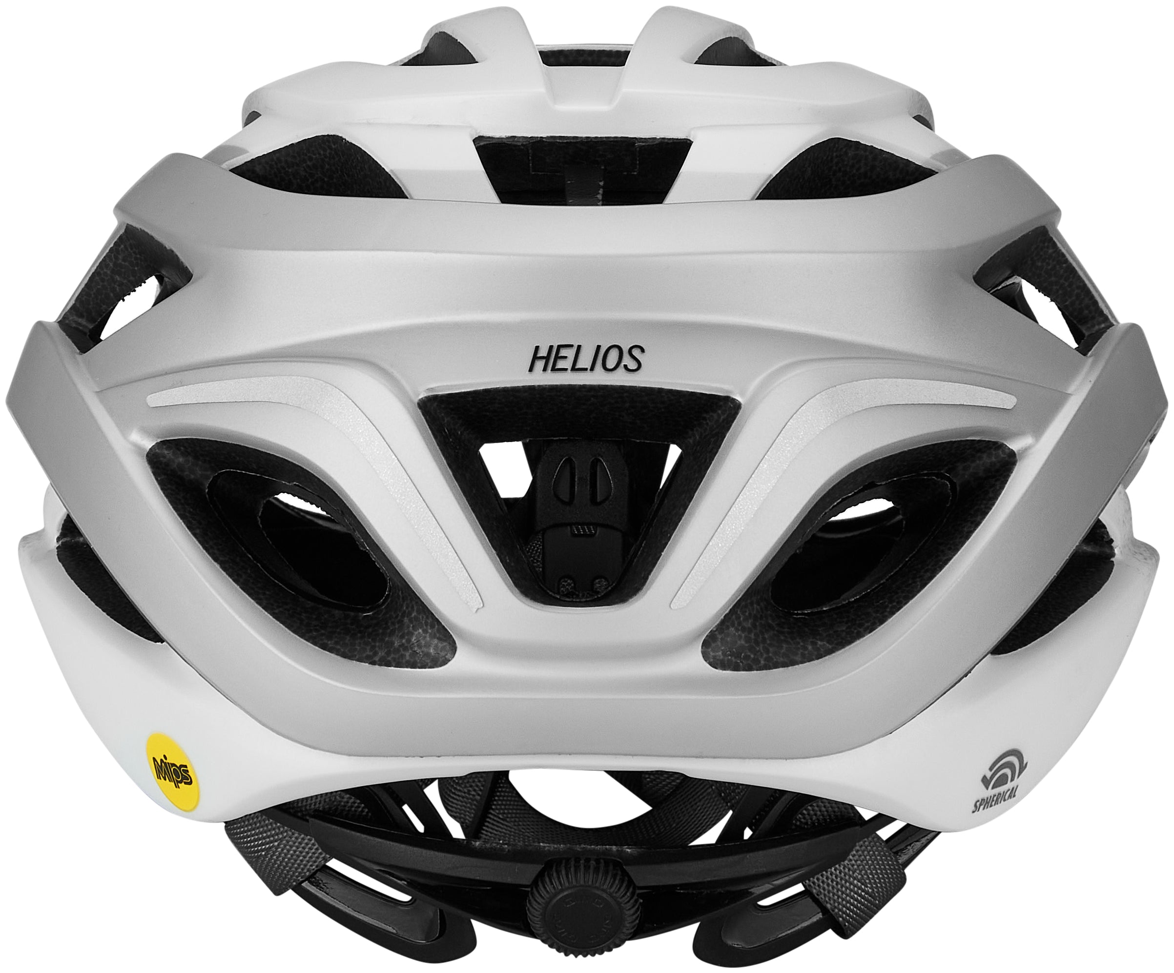 Giro Helios Spherical Helm matte white/silver fade