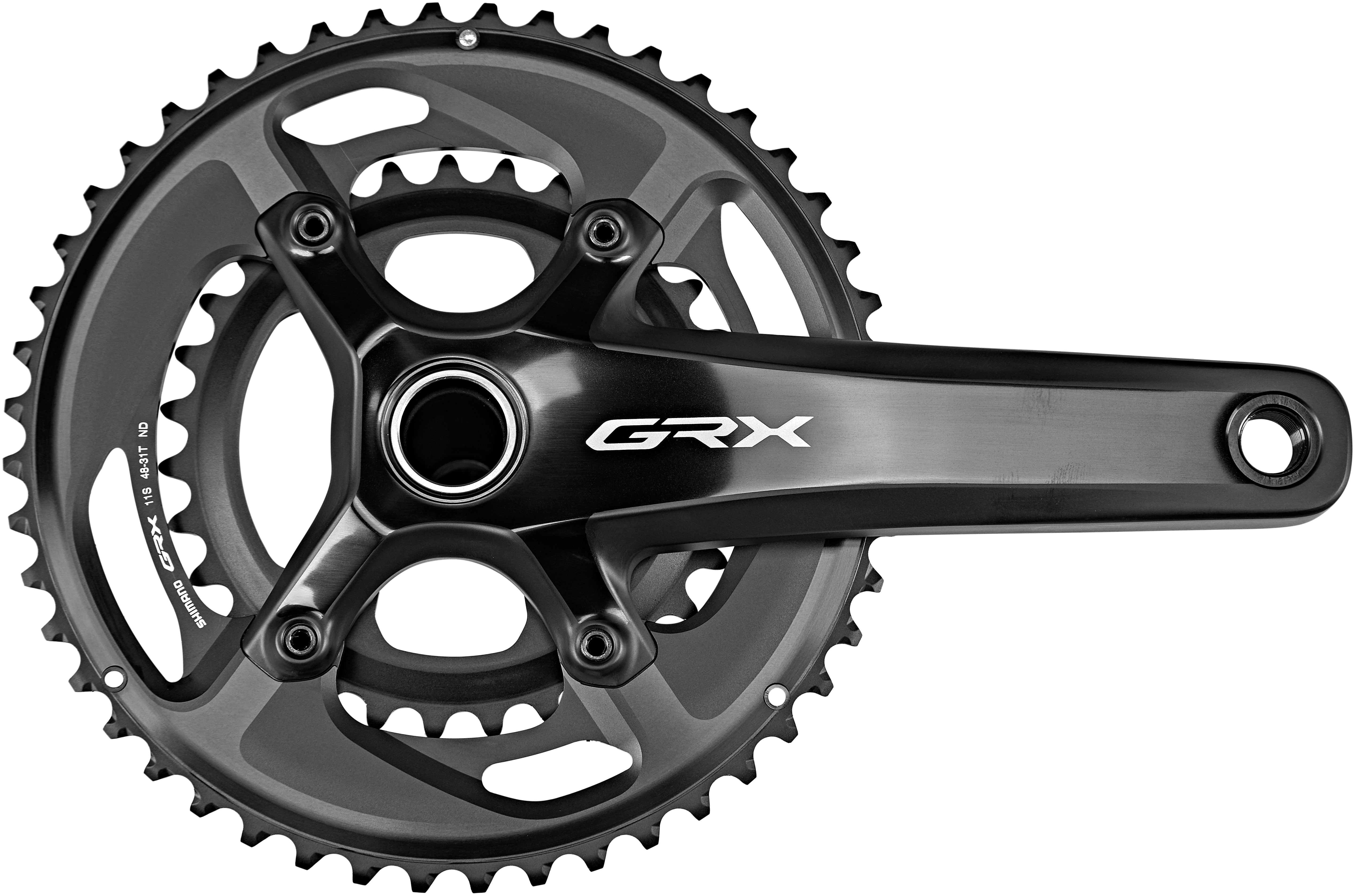 Shimano GRX FC-RX810 crankstel 2x11 48-31T zwart