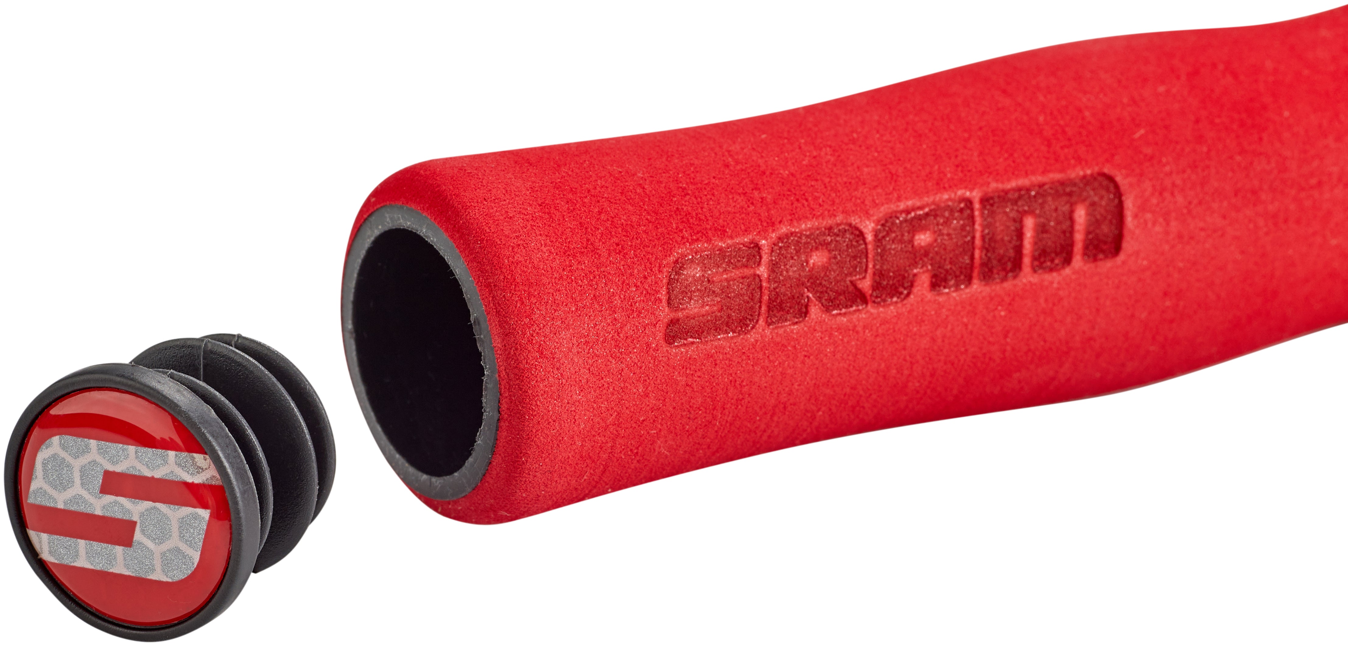 SRAM Contour Lockring handvatten rood