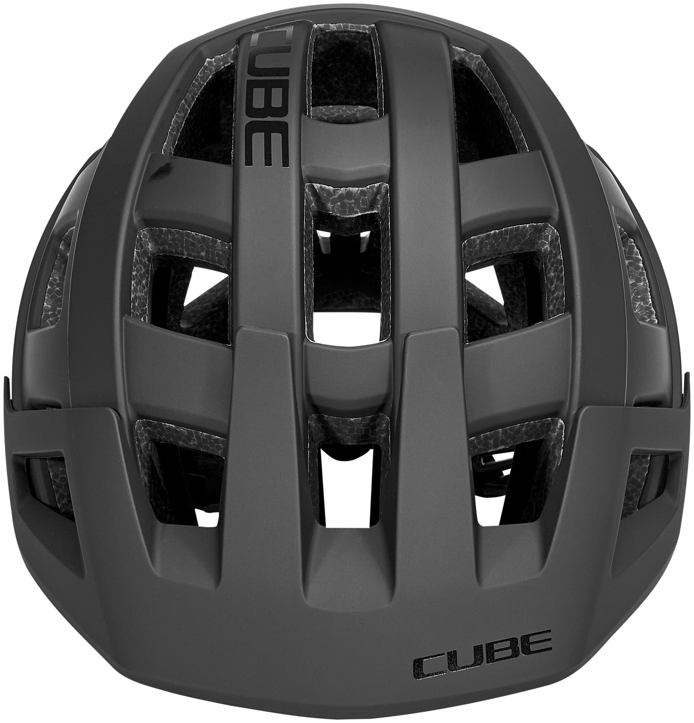 CUBE BADGER MTB-helm zwart