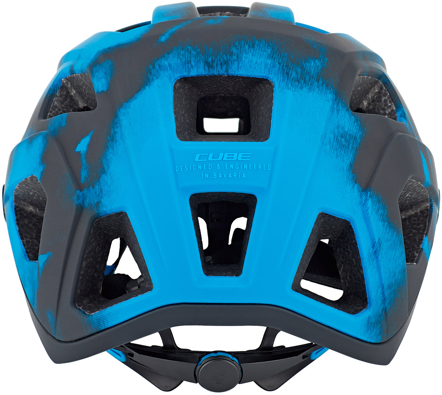 CUBE BADGER MTB-helm blauw