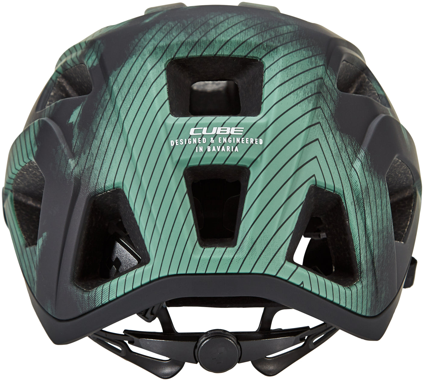 CUBE BADGER MTB-helm groen