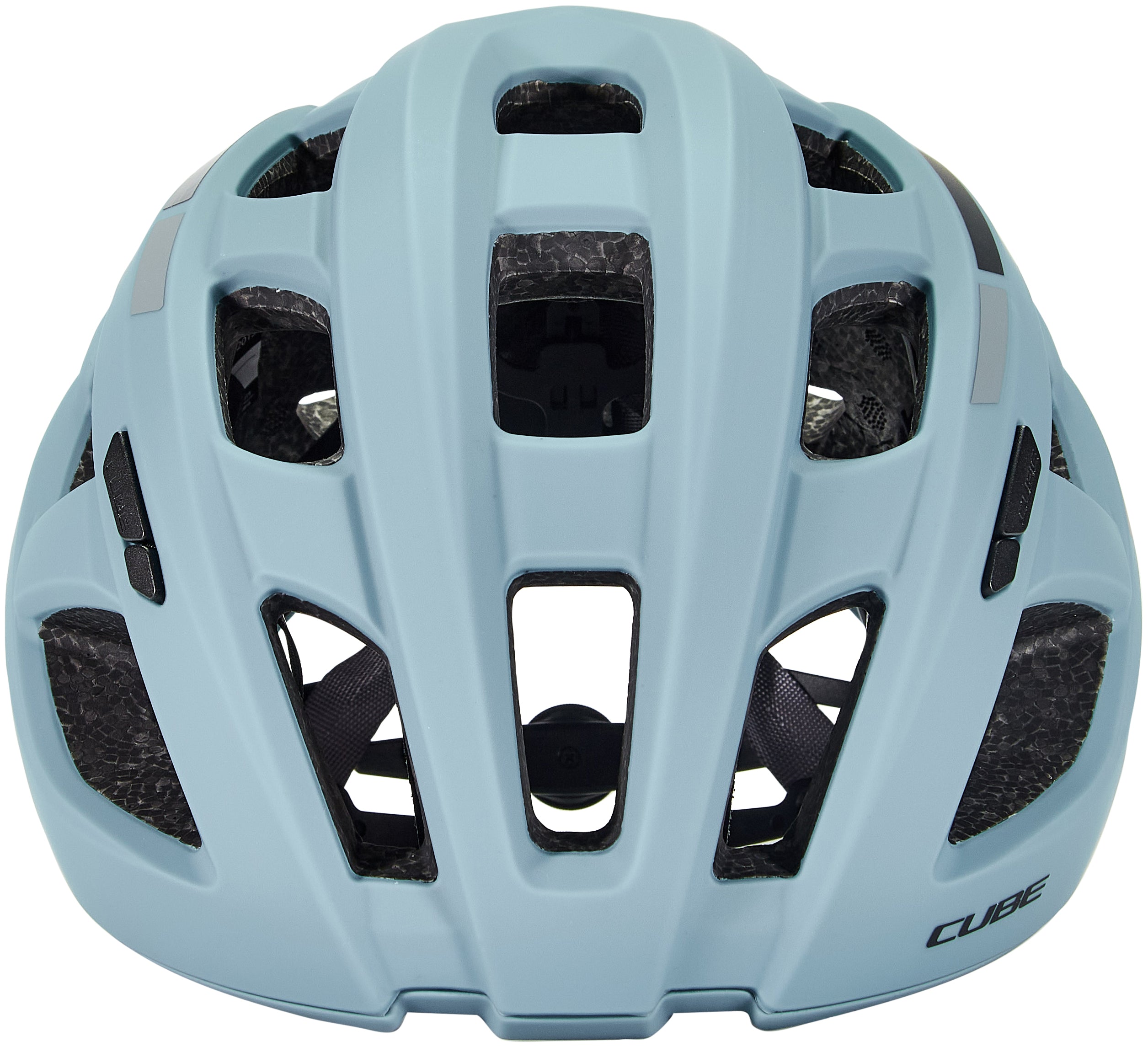 CUBE helm ROAD RACE stormblauw