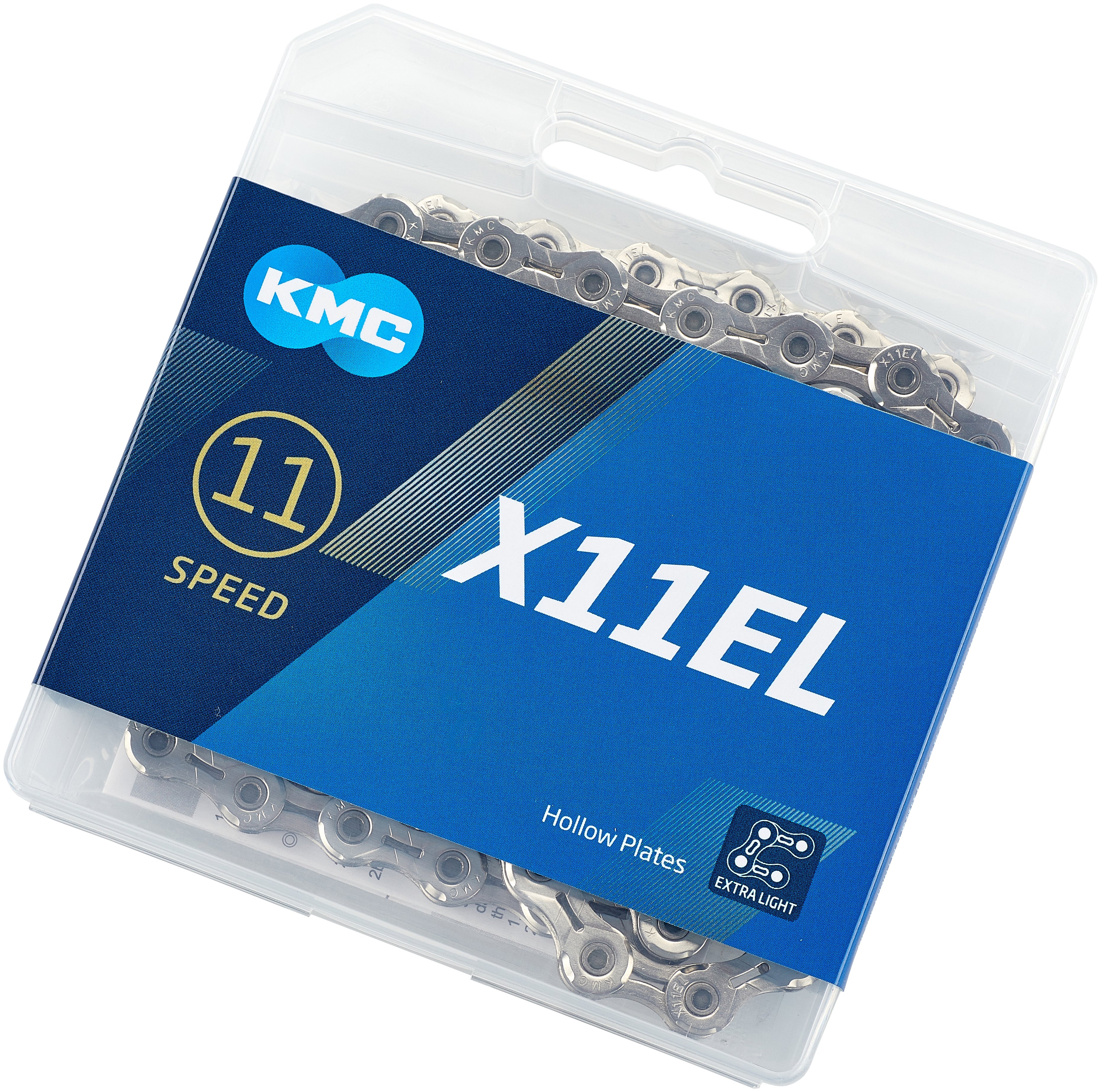 KMC X11EL ketting 11-voudig zilver