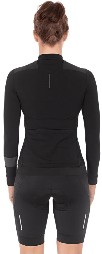 CUBE BLACKLINE WS jersey lange mouw zwart