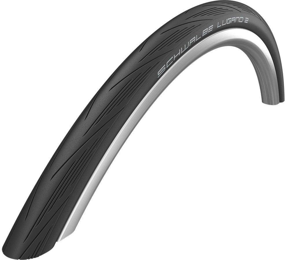 SCHWALBE Lugano II draadband 700x25C Active K-Guard zwart 