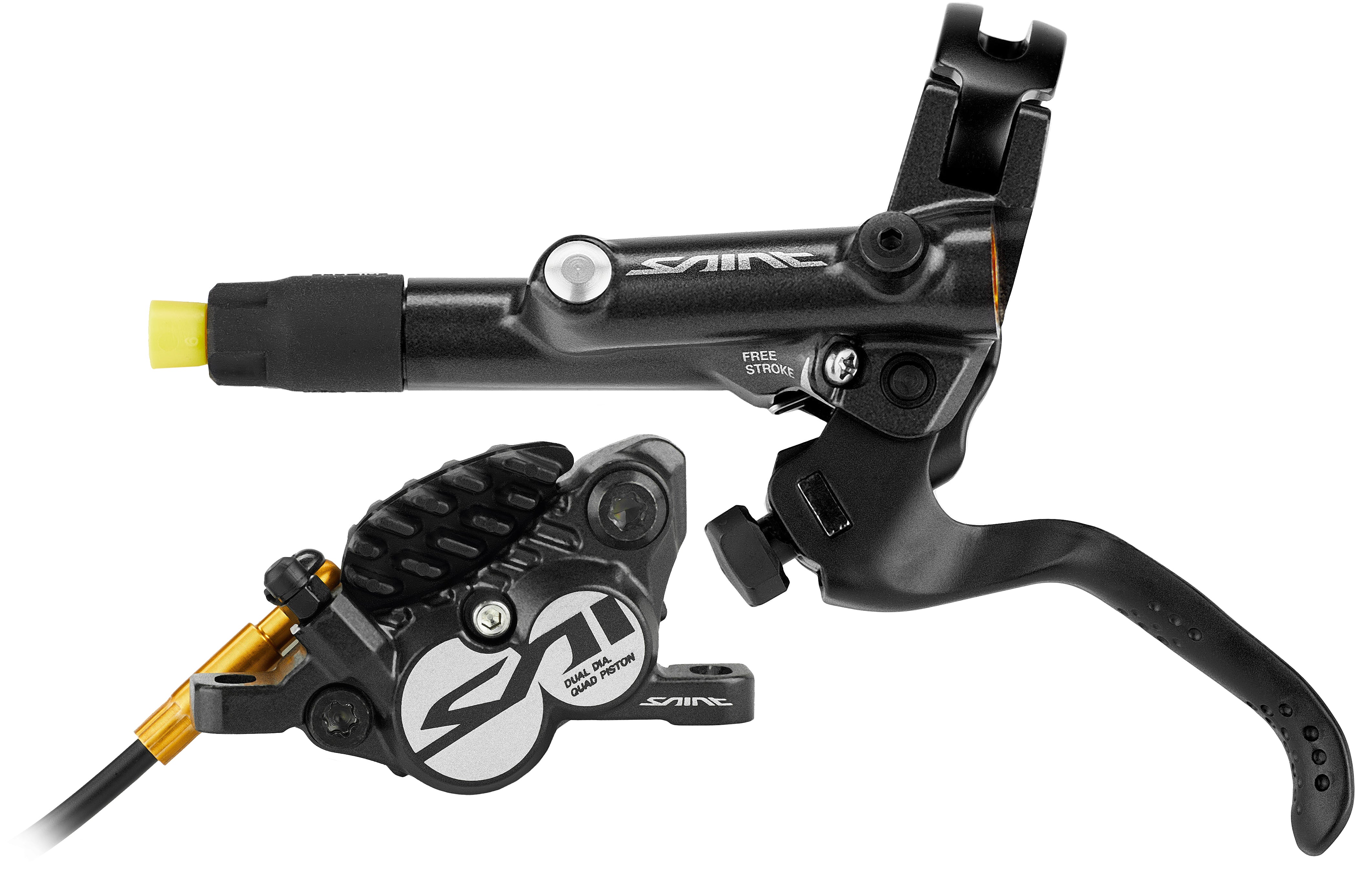 Shimano Saint BR-M820 schijfrem voorwiel H03C metaal zwart/zilver