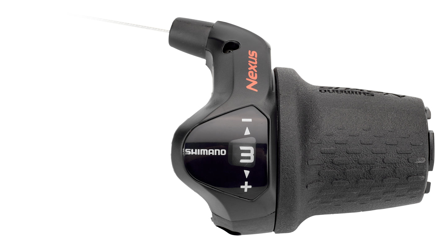 Shimano Nexus SL-3S42 draaigreepversteller 3 versnellingen rechts lange handgreep zwart