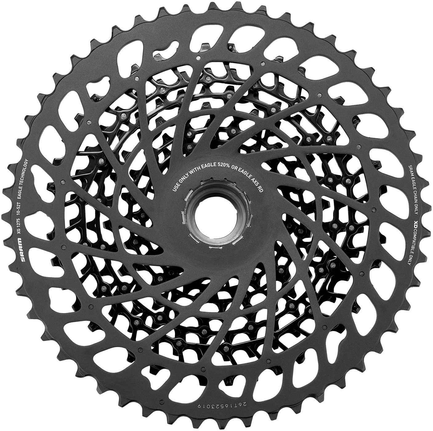 SRAM XG-1275 Eagle cassette 12-speed zwart