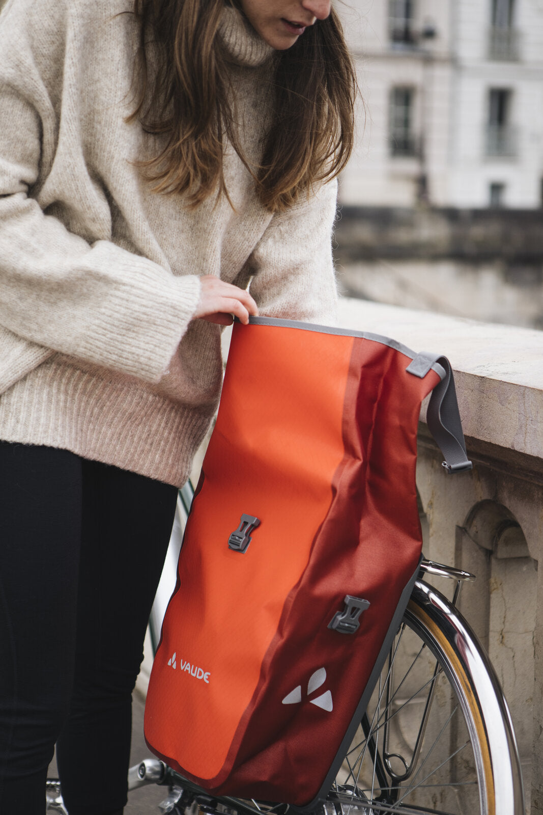 VAUDE Aqua Back bagagedragertas rood