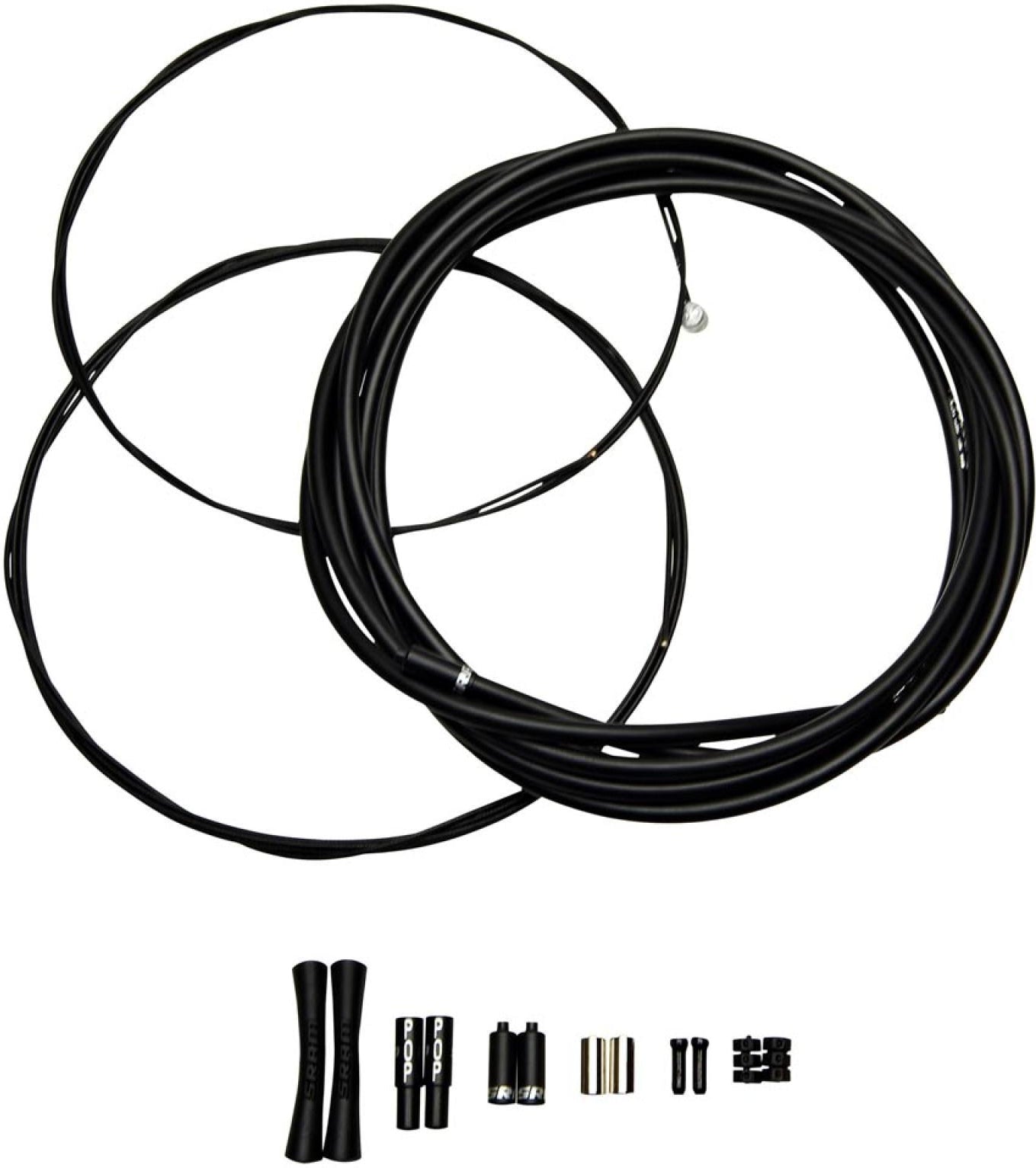 SRAM SlickWire Road/MTB schakelkabelset 1,1x2300mm zwart