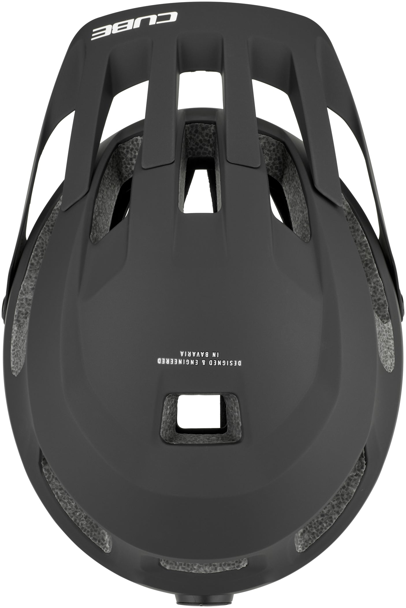 CUBE FRISK MTB-helm zwart