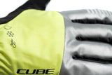 CUBE handschoenen winter lange vingers X NF grijs'n'geel