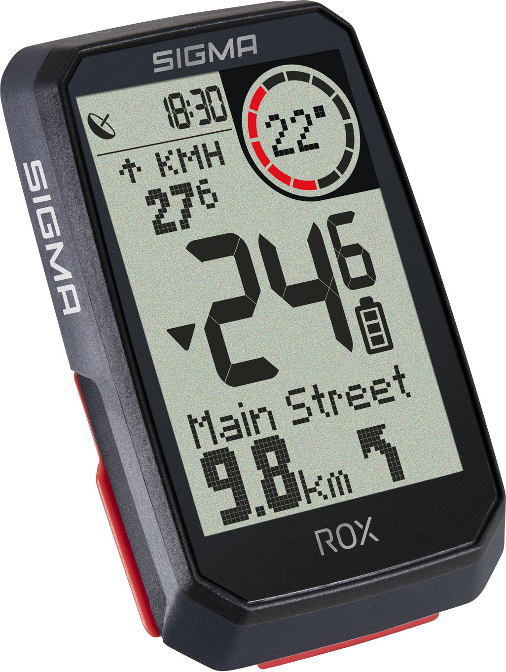 Sigma ROX 4.0 fietscomputer incl. stuurpenhouder zwart