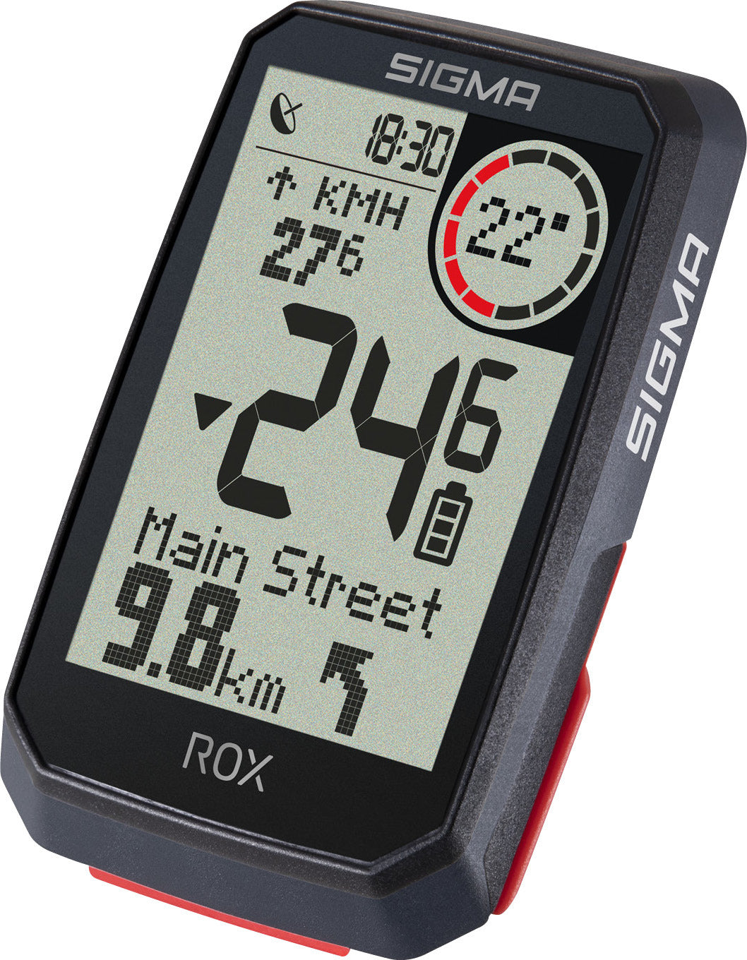 Sigma ROX 4.0 fietscomputer incl. stuurpenhouder zwart