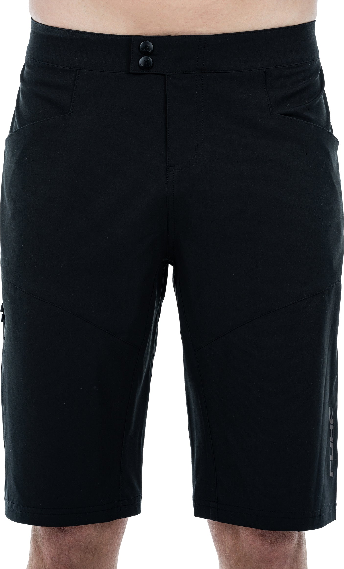 CUBE ATX Baggy Shorts CMPT zwart heren