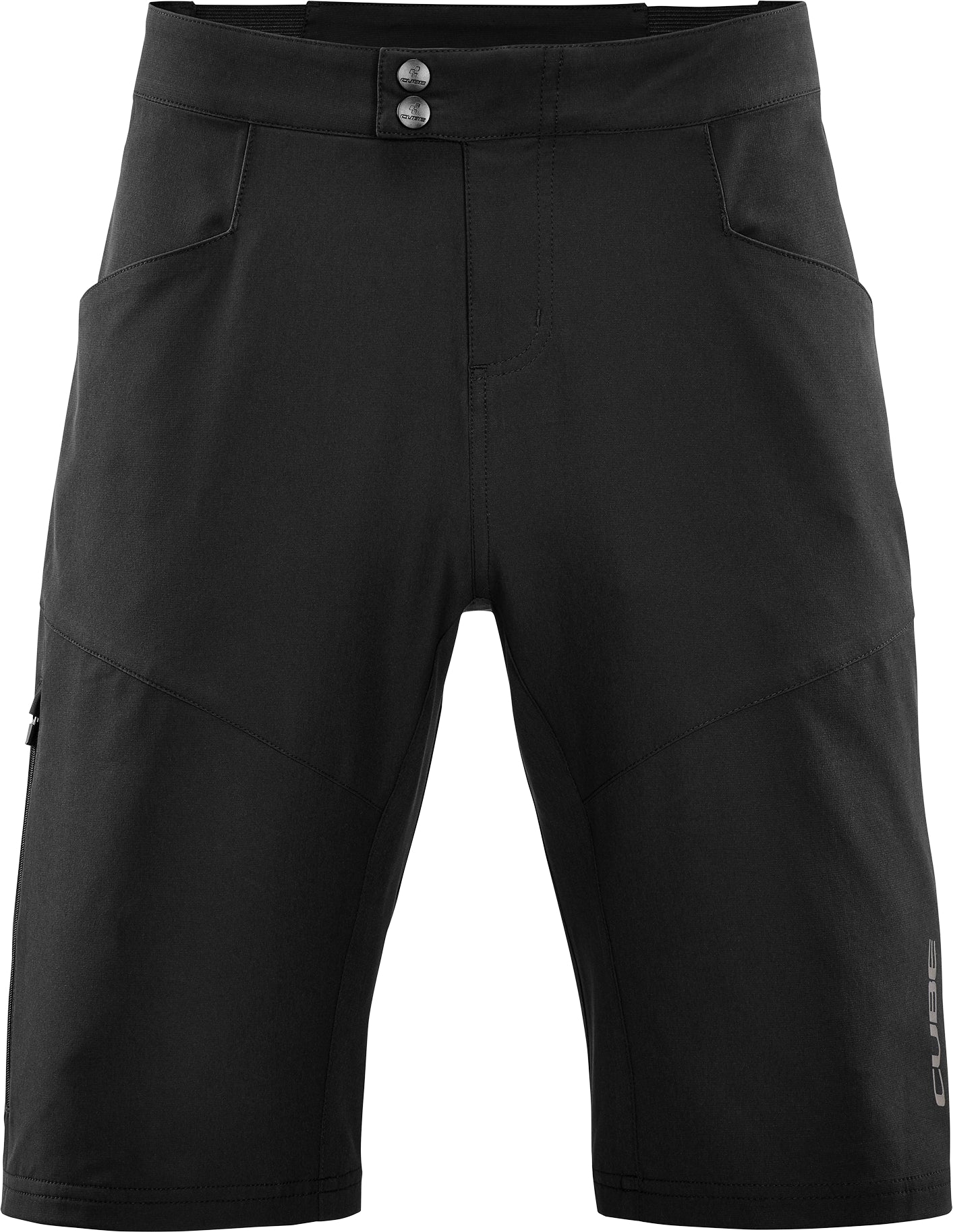 CUBE ATX Baggy Shorts CMPT zwart heren