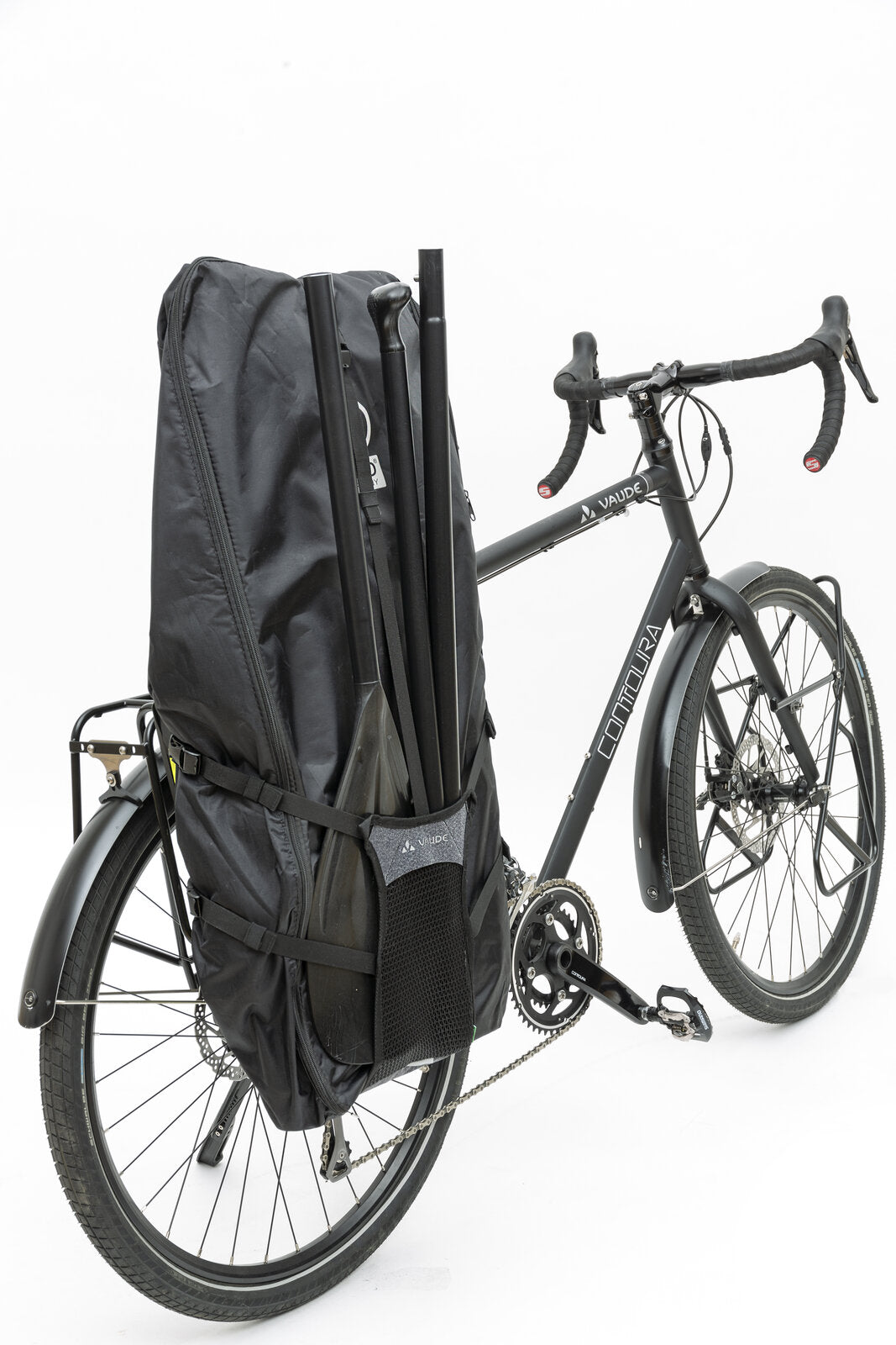 VAUDE Trailcargo fietstas zwart