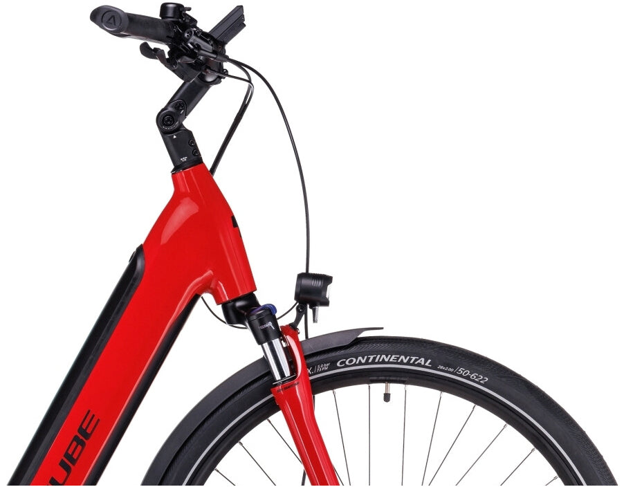 Cube Supreme Sport Hybrid Pro 500 Easy Entry red'n'black (2024)