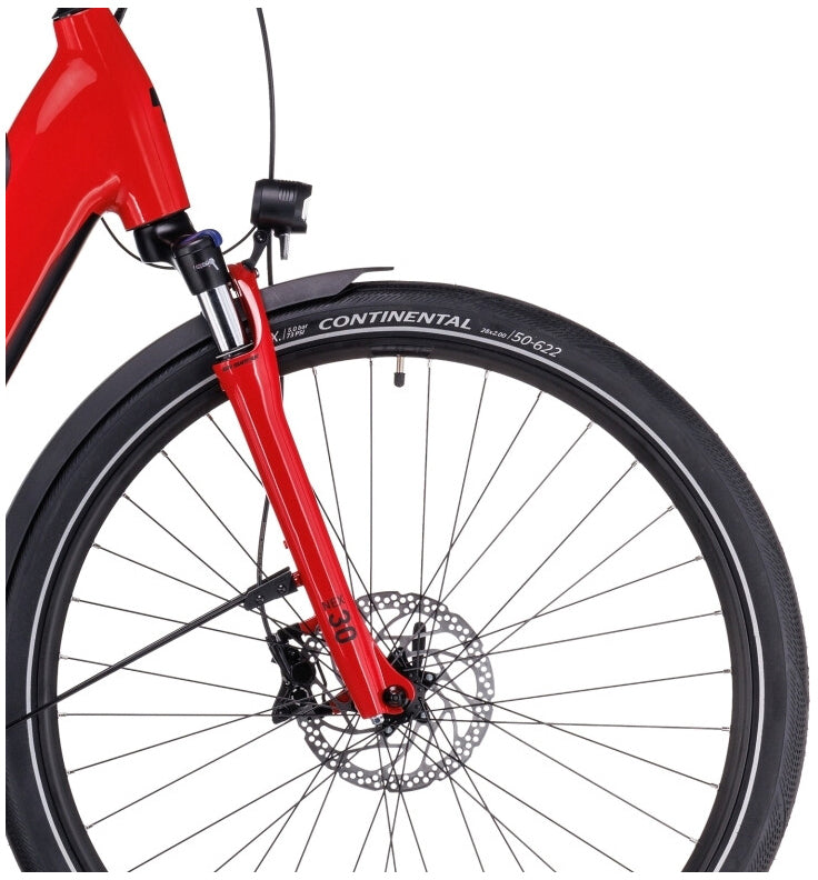 Cube Supreme Sport Hybrid Pro 500 Easy Entry red'n'black (2024)