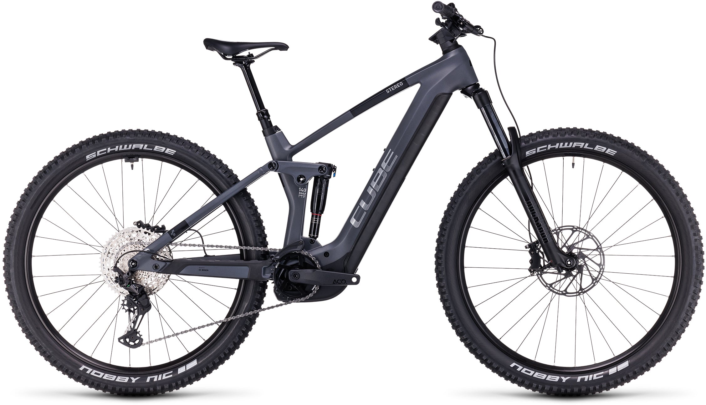 Cube Stereo Hybrid 140 HPC Race 750 grijs'n'chroom (2024)