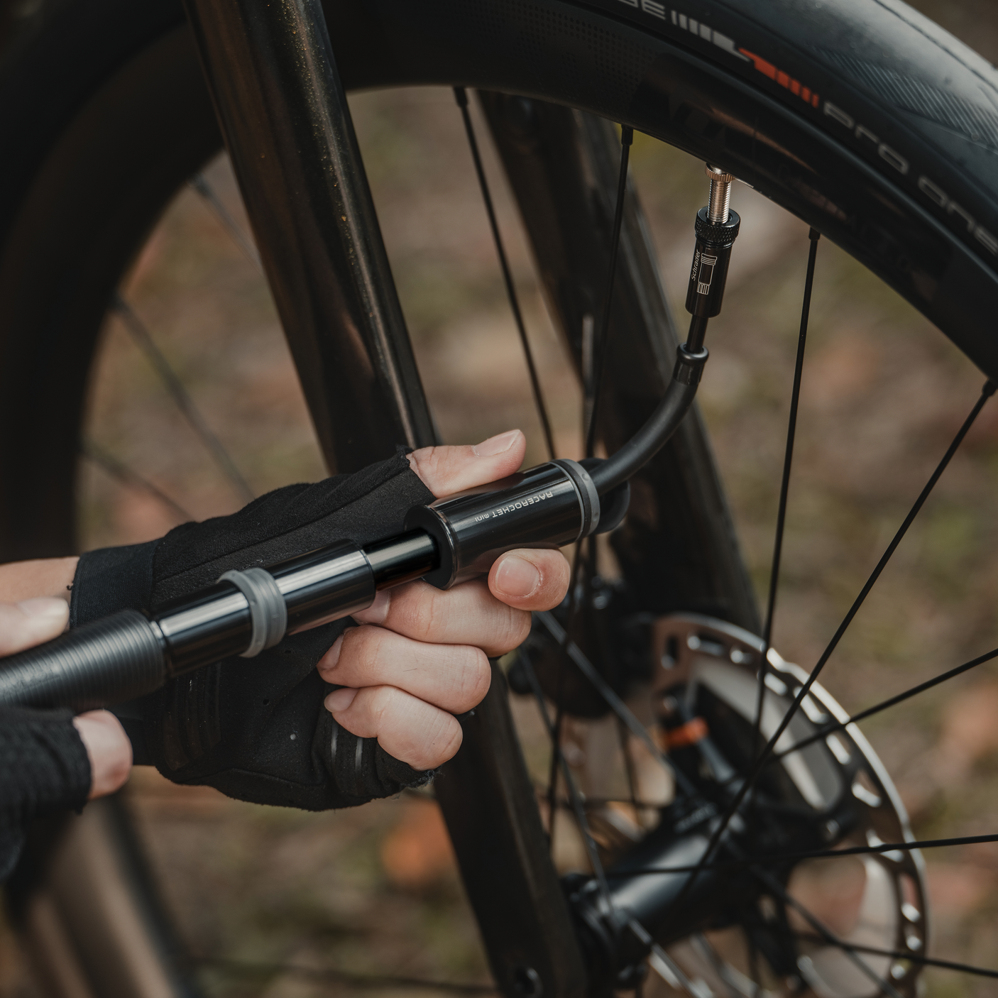 Topeak Race Rocket Mini, zwart