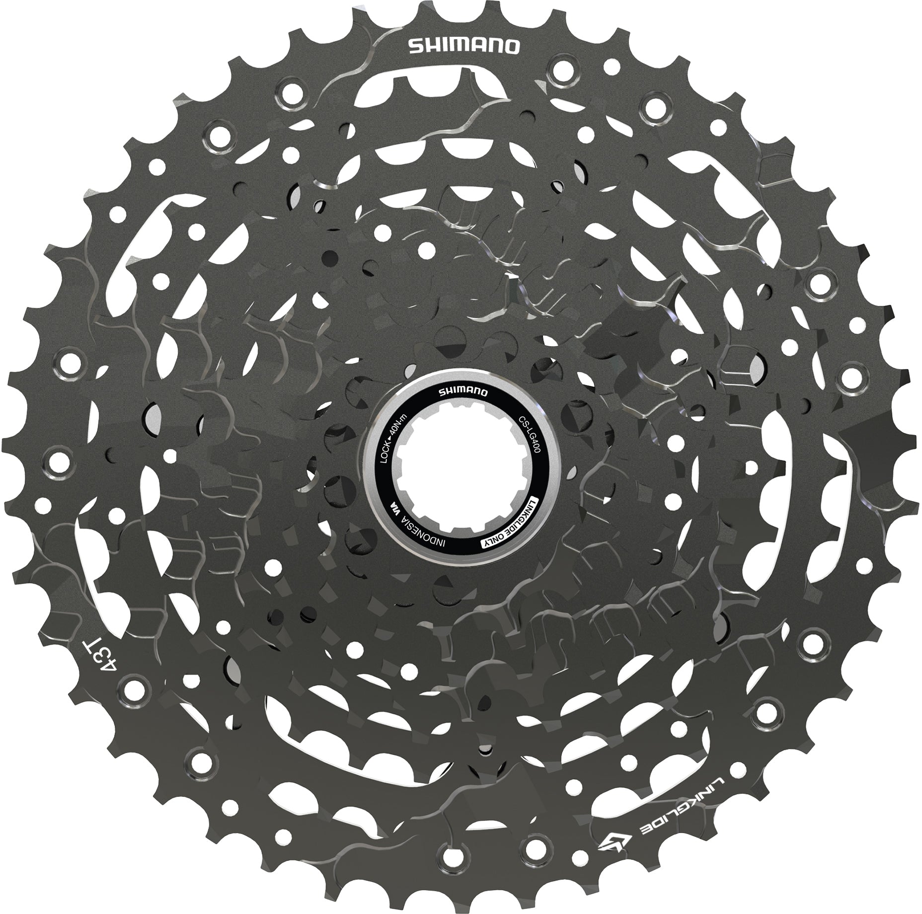 Shimano CS-LG400 cassette 10-speed 11-43T