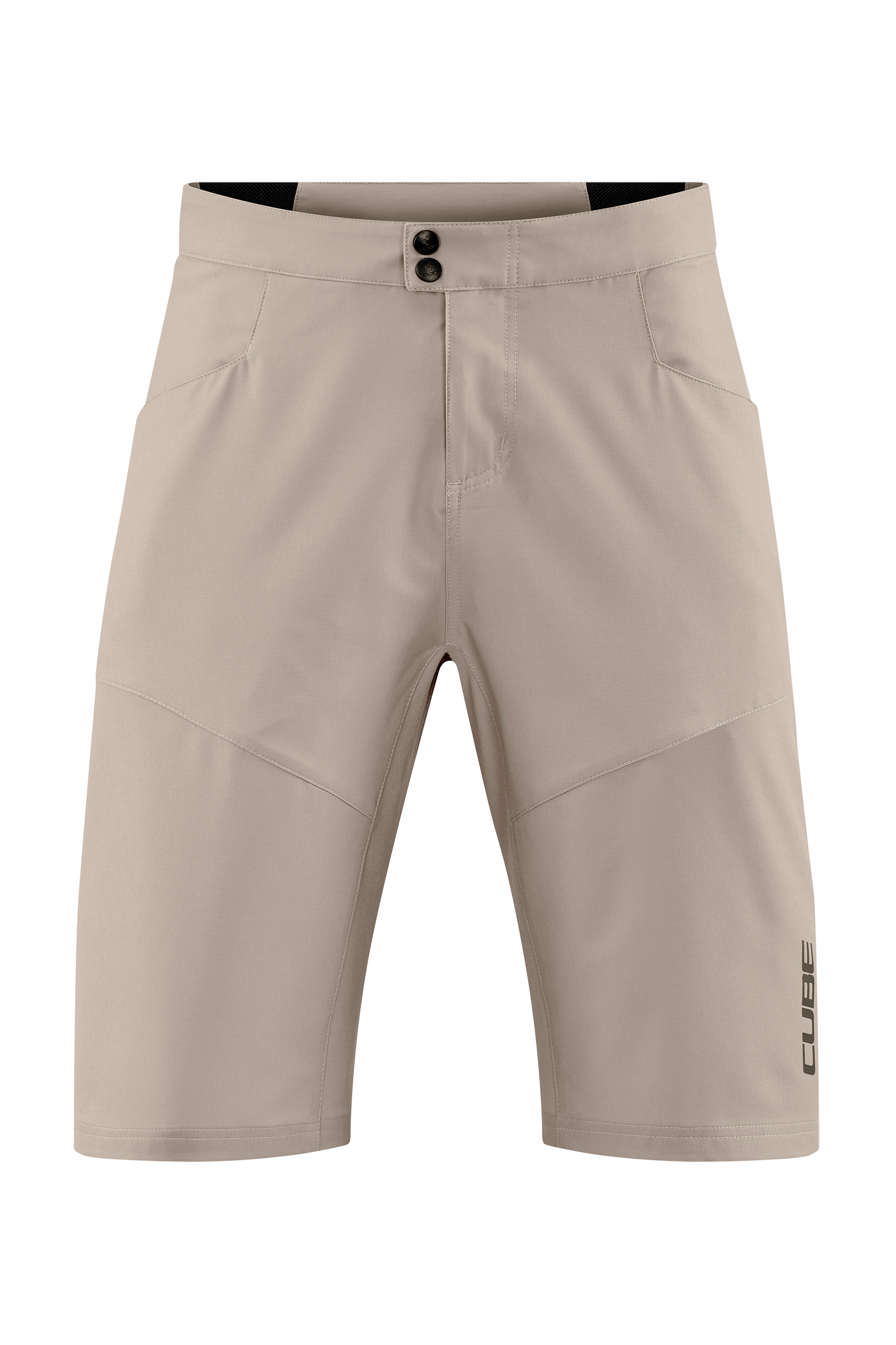 CUBE ATX Baggy Shorts CMPT zand heren