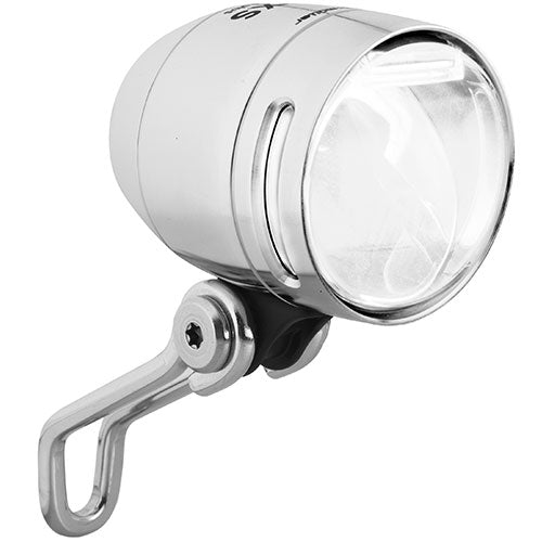 Busch + Müller Lumotec IQ-XS T Senso Plus koplamp zilver/transparant