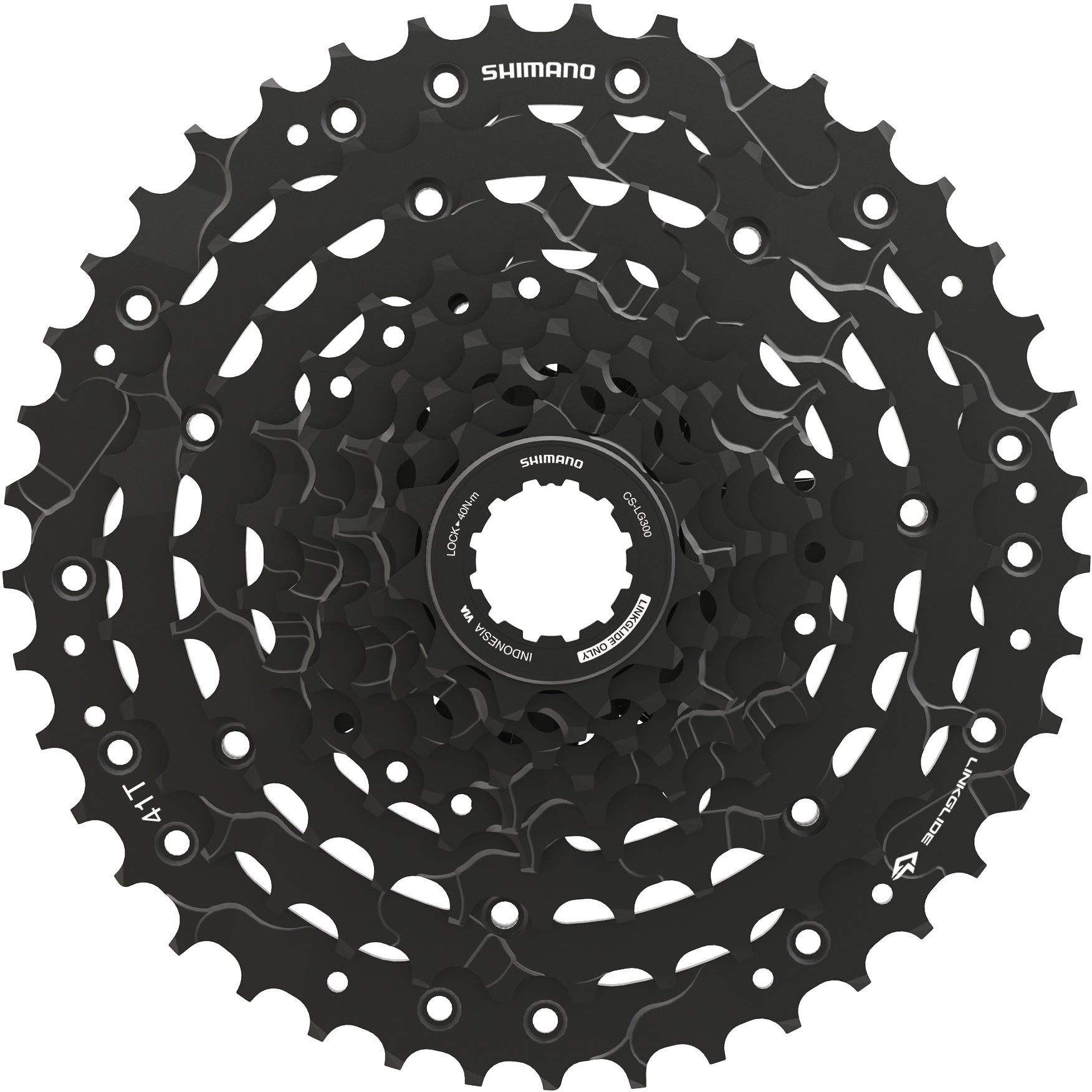 Shimano Keu CS-LG300 cassette 9-speed 11-41T