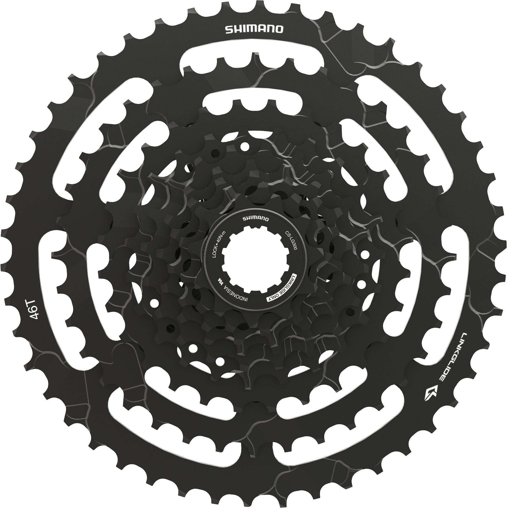 Shimano Keu CS-LG300 cassette 9-speed 11-46T