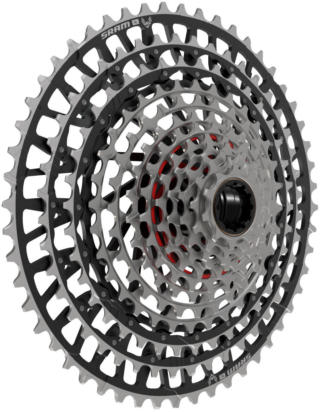 SRAM XG-1299 T-Type cassette 12-speed 10-52T zwart