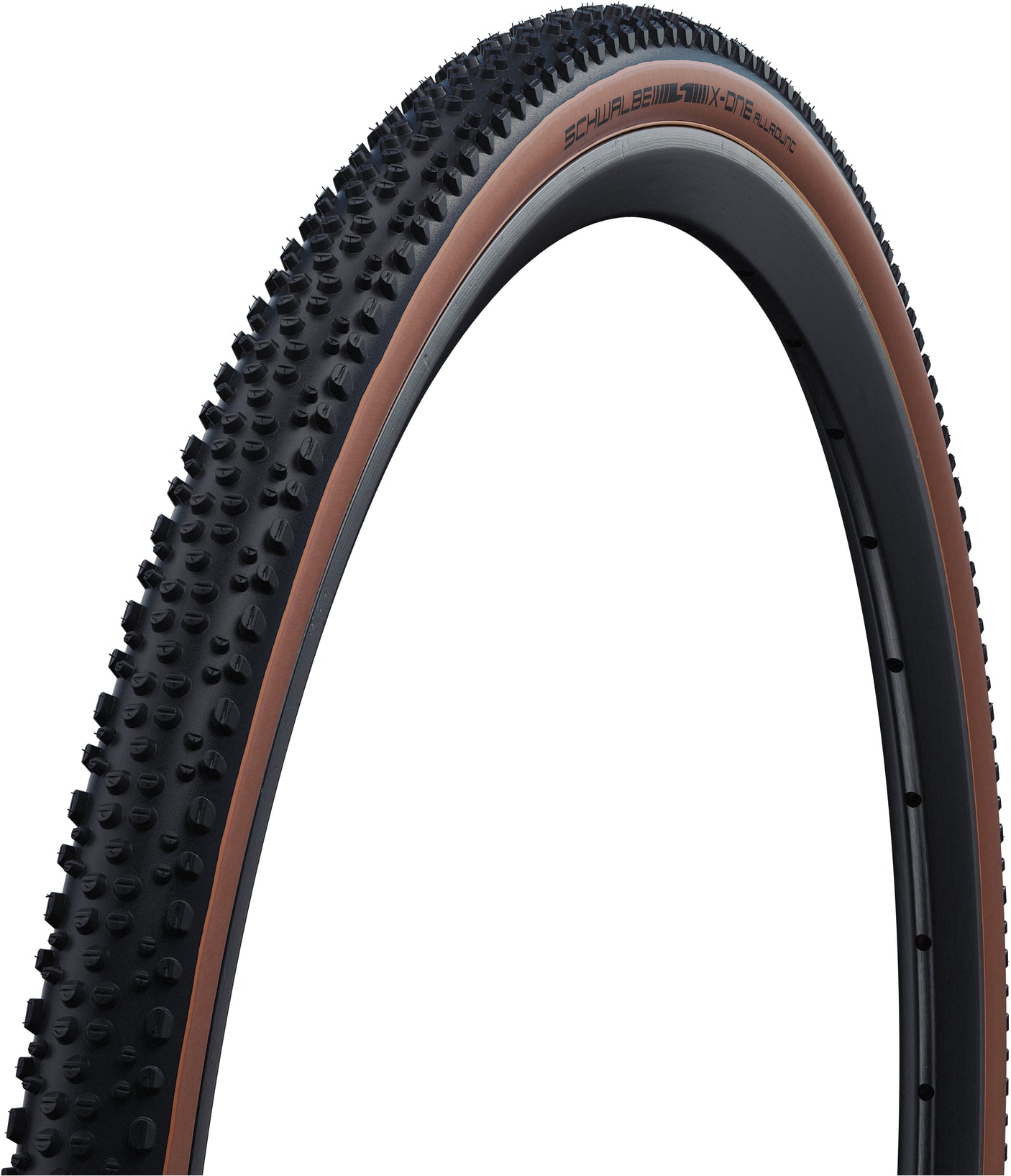 Schwalbe X-One Allround vouwband 28x1.30" Performance RaceGuard zwart/bruin