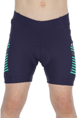 CUBE TEAMLINE fietsbroek ROOKIE blauw'n'mint