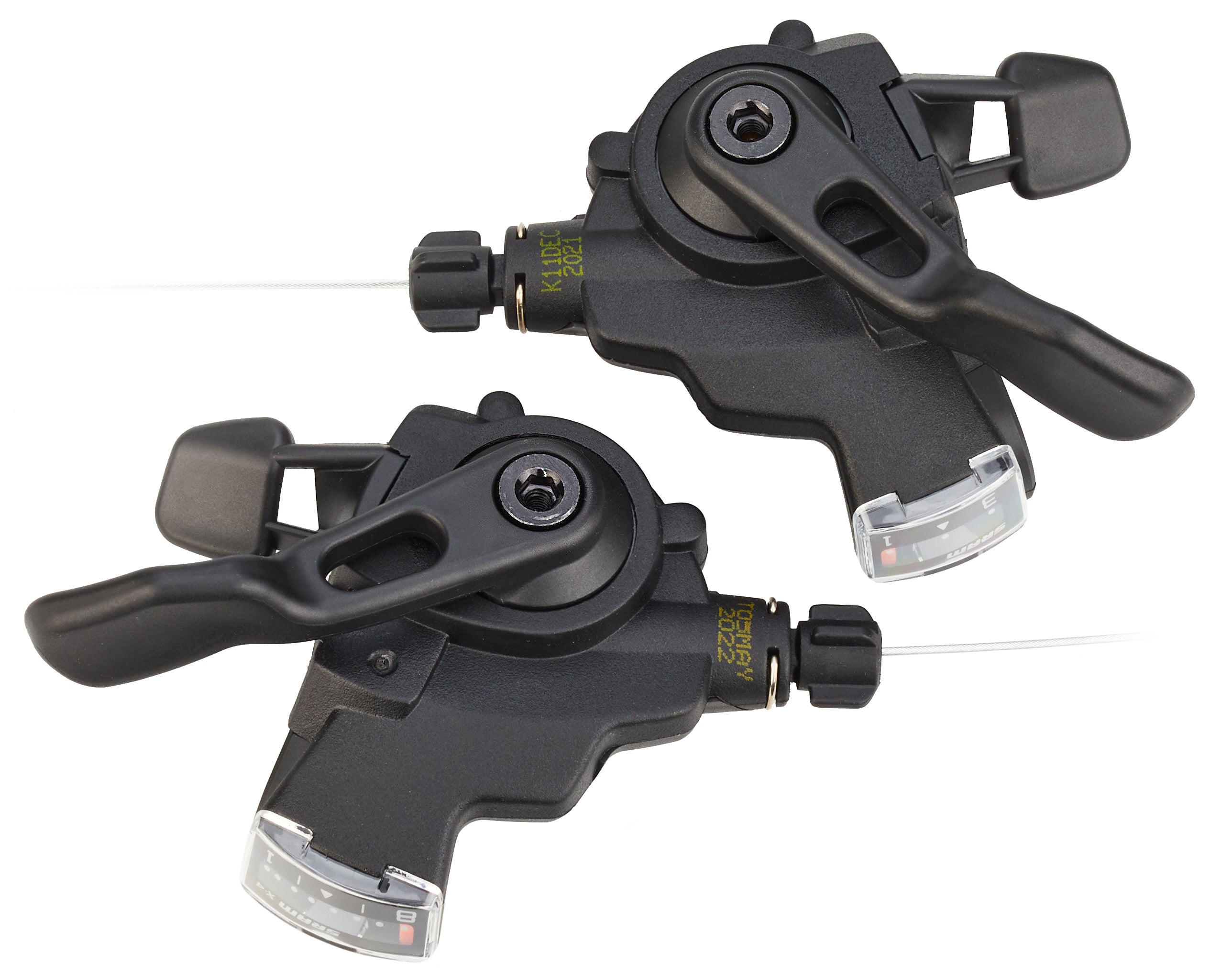 SRAM X4 triggerset 8 maal zwart